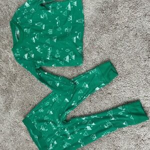 Green Kids Pajamas